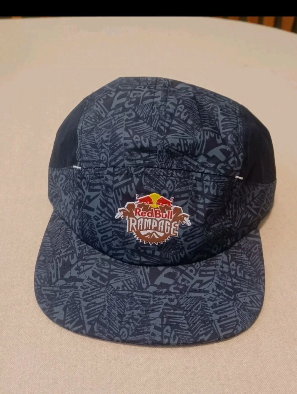 Red Bull Rampage Chaos Camper Racing Panel Adjustable Strap Cap Hat OSFM Rare